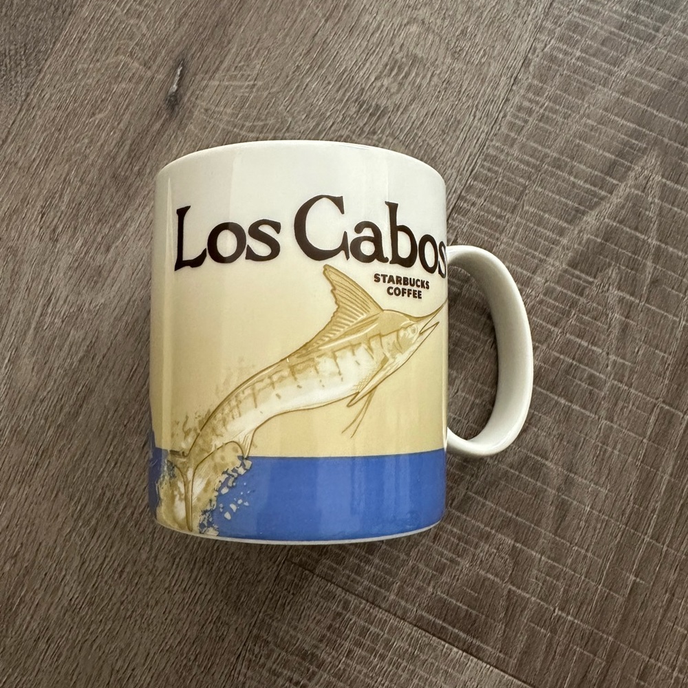 New Starbucks Collector Series Ceramic 16oz Mug LOS CABOS